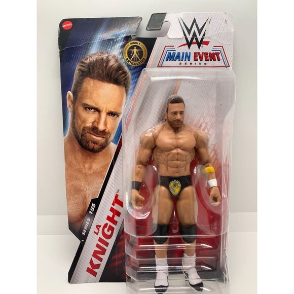 WWE Main Event Series 155 LA Knight Action Figure New In Box - Picture 1 of 2